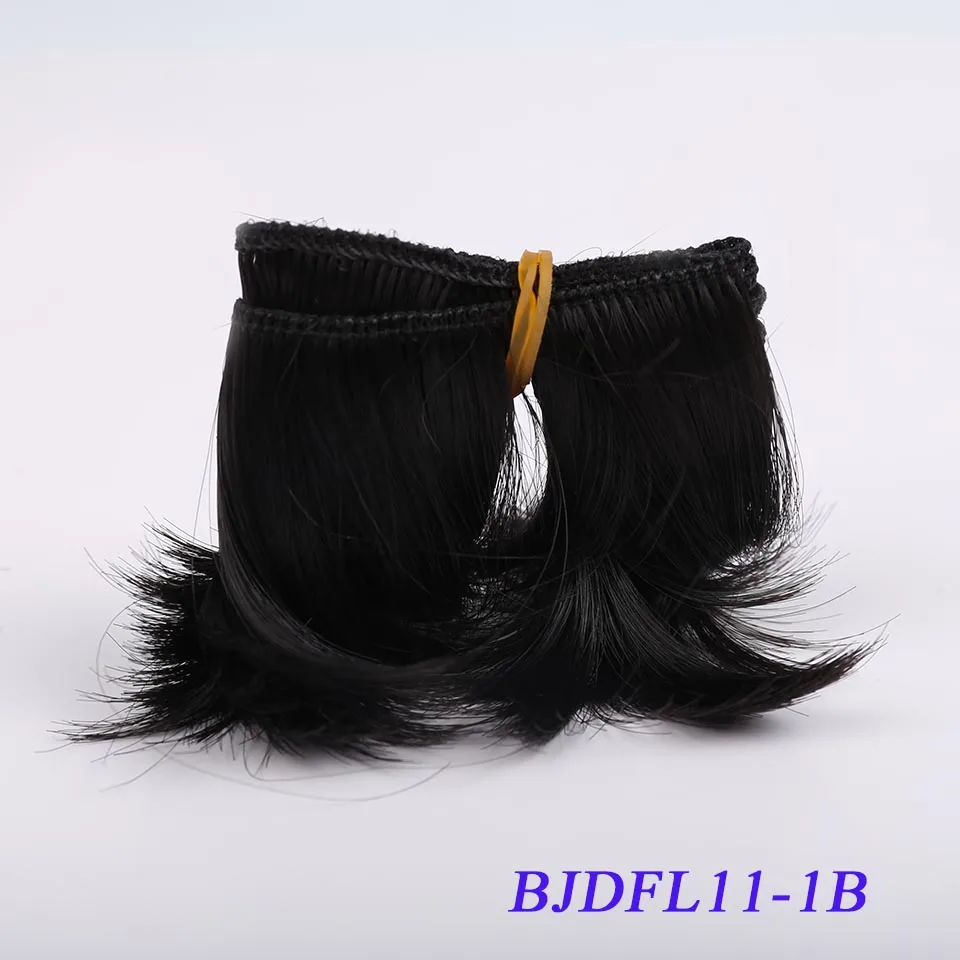 Короткие термостойкие черные красные парики Bybrana 5 см * 100 BJD SD DIY для кукол | Игрушки