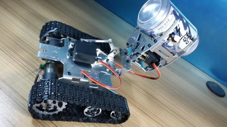 Танковая рама с механический коготь умный автомобиль гусеничный каркас танк