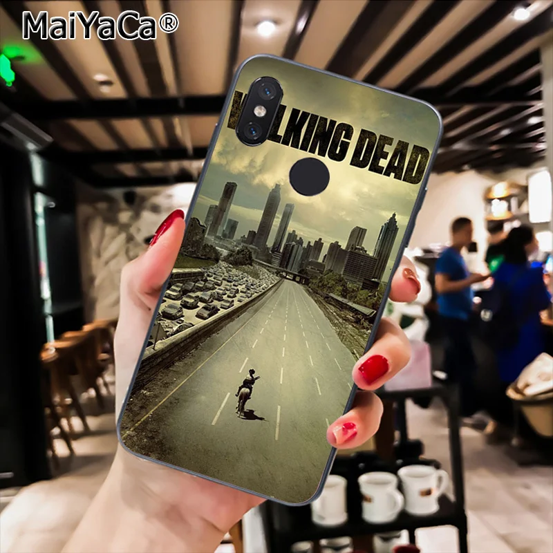 Новинка чехлы MaiYaCa с ходячими мертвецами чехол для телефона Xiaomi Redmi8 4X 6A S2 7A Redmi 5 5Plus