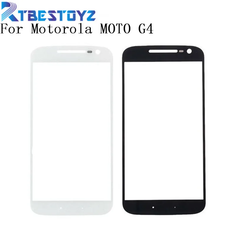 

RTBESTOYZ Front Outer Lens Glass Screen For Motorola MOTO G4 XT1620 XT1621