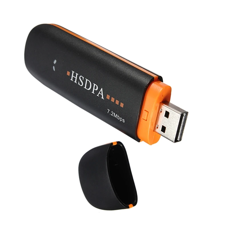 USB STICK SIM Modem 7.2Mbps 3G Wireless Network Adapter with TF SIM Card-PC Friend