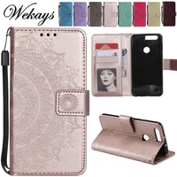 wekays for huawei y3 2017 y5 2017 flower leather flip fundas case for coque huawei honor 8 honor 9 lite honor 9 mini cover cases