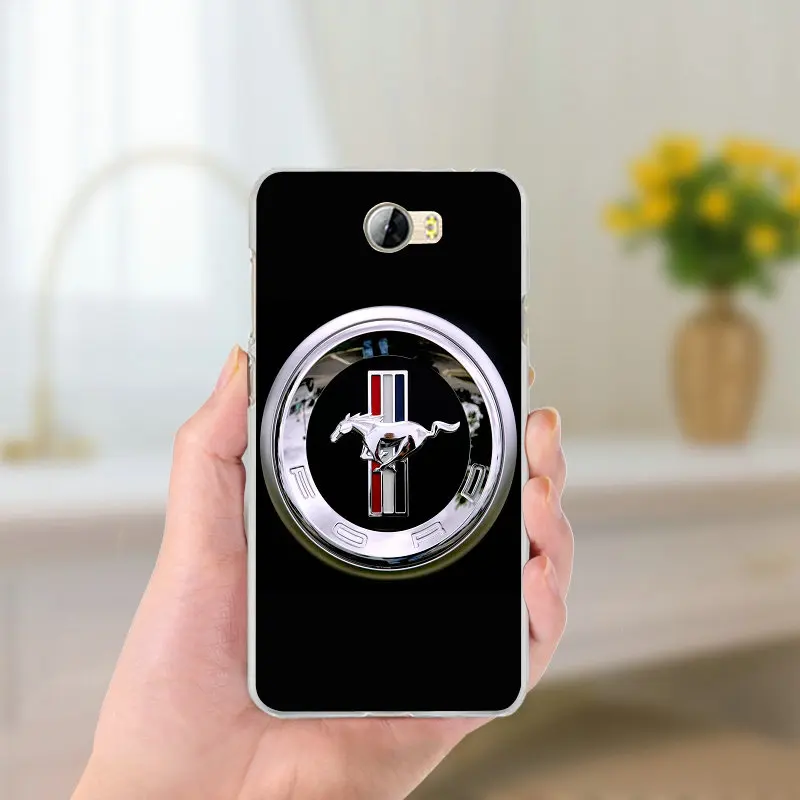 Любовь Ford Mustang логотип Мягкие силиконовые ТПУ чехол для телефона huawei P8 P9 P10 Lite