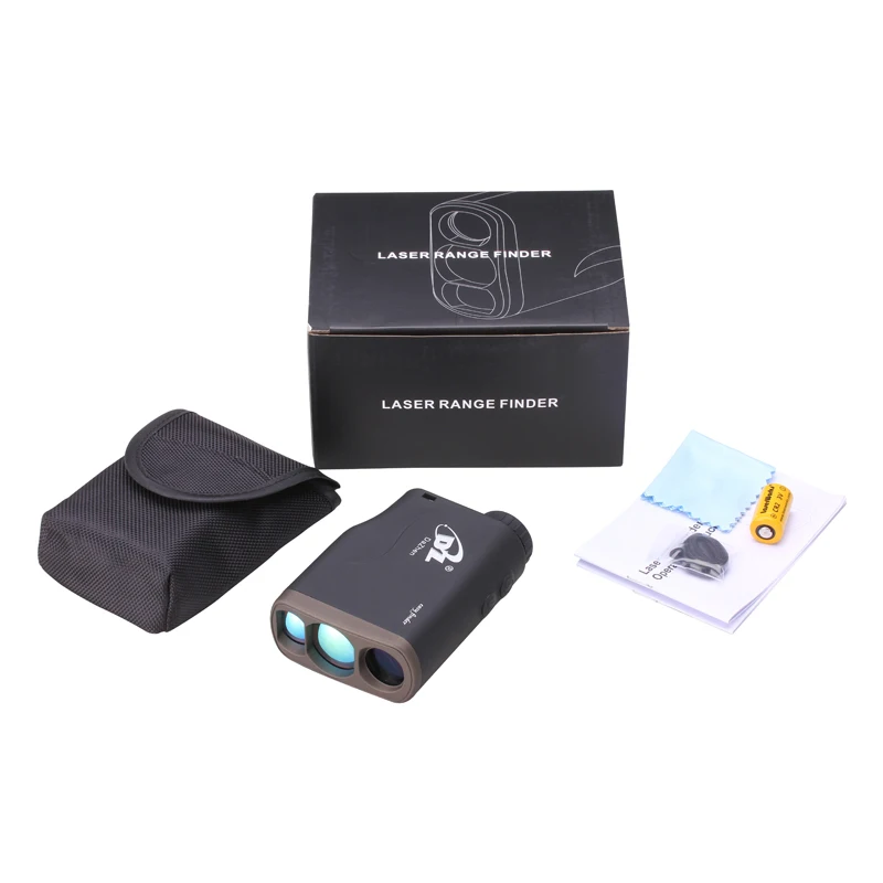 Ручной лазерный измеритель скорости и дистанции монокуляр водостойкий.