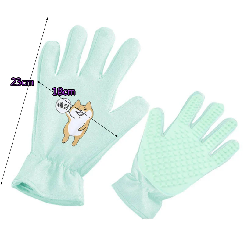 Многофункциональная Милая замшевая силиконовая щетка для вычесывания домашних