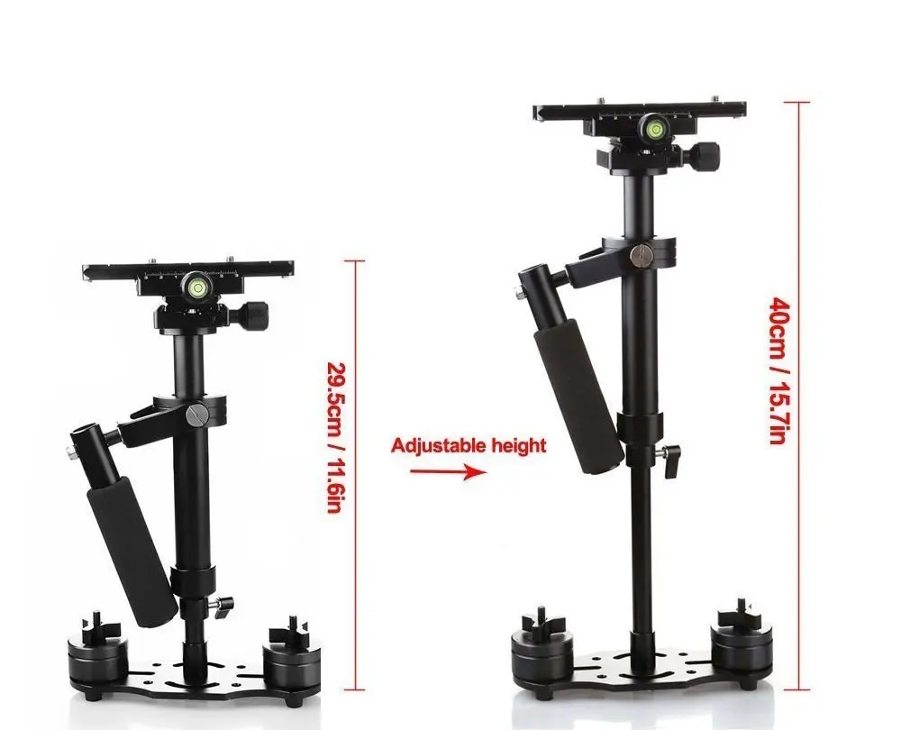 Профессиональный Ручной Стабилизатор DHL S40 40 см/15 7 дюйма Steadicam для видеокамеры