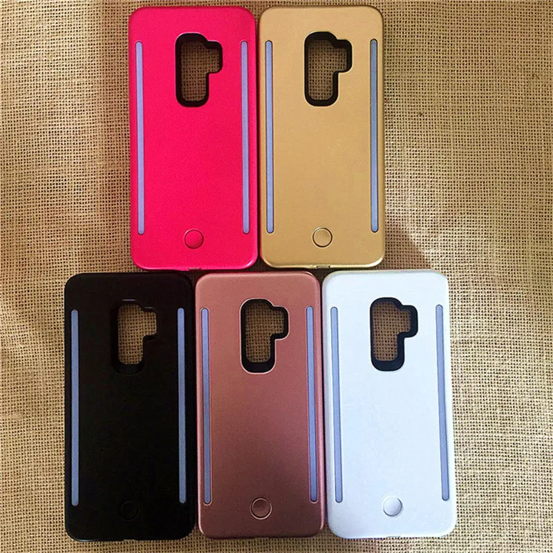Новое поступление светильник светящийся чехол для телефона для galaxy S10 Plus чехол фото заполняющий светильник артефакт для samsung S9 S8 plus селфи мобильный корпус