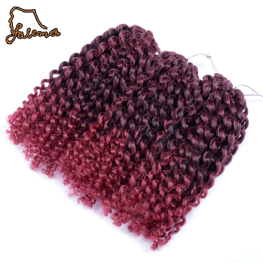 FALEMEI 8inch3Set 90 г/компл. марлибоба плетеные косички из синтетических волос афро