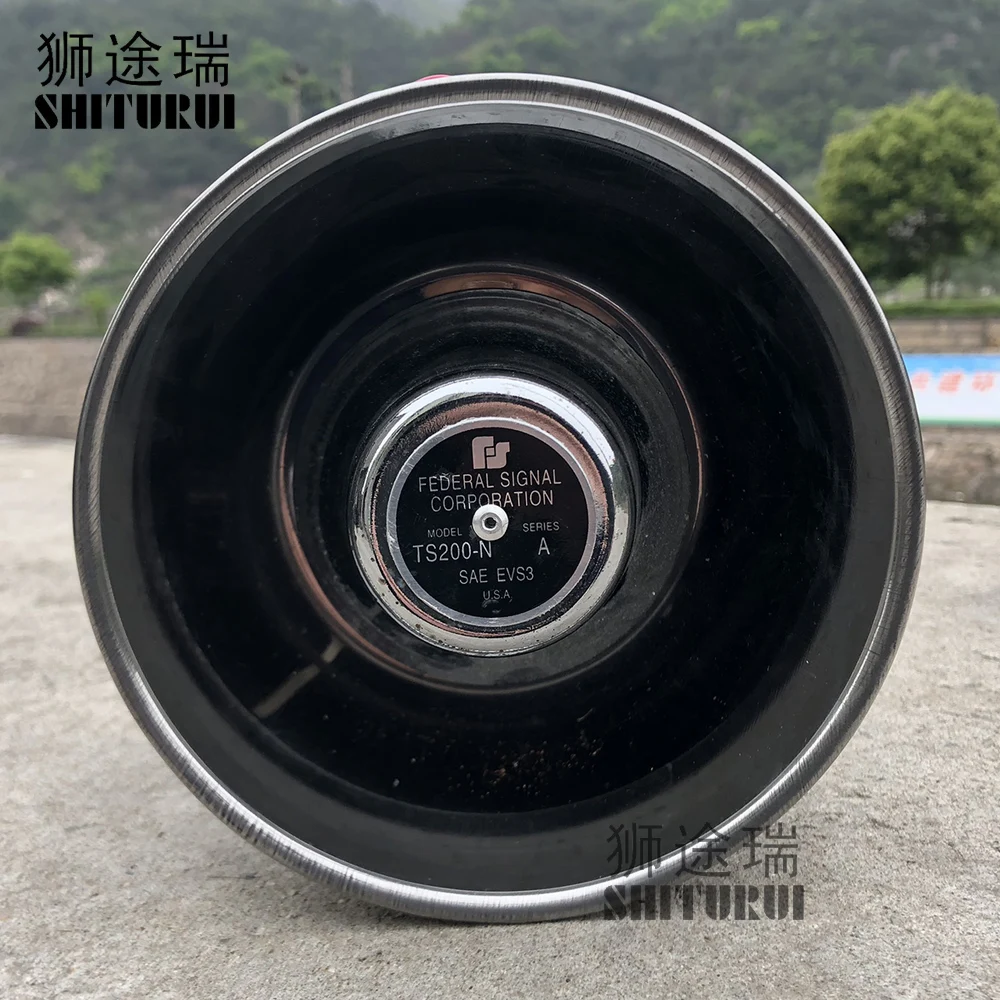 SHITURUI 200 вт для полицейская сирена Ultra Slim громкий 12V предупреждающий динамик