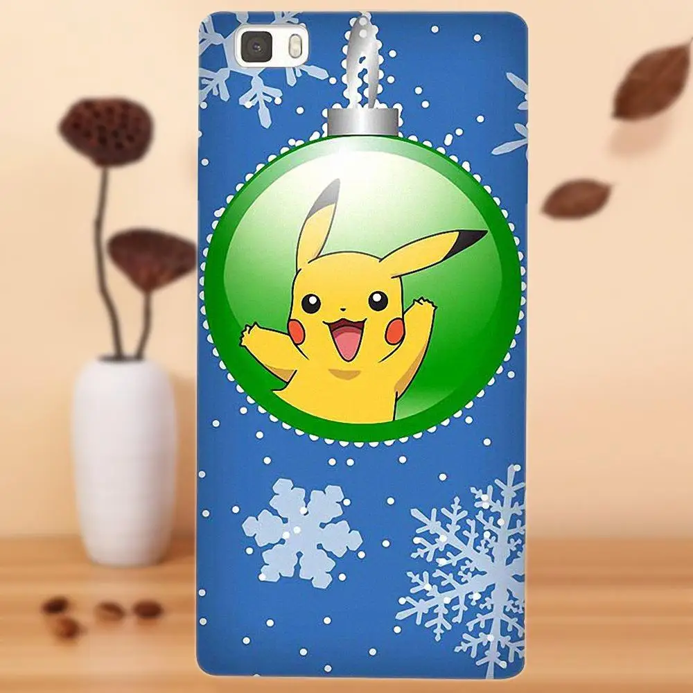 Японский аниме мультфильм Pikachues ТПУ протектор для huawei G7 G8 Honor 5A 5C 5X6X7 8 v8 Коврики 9 P7