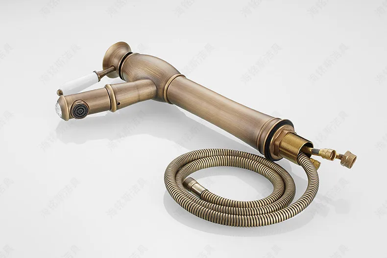 Бесплатная доставка горячая Распродажа антикварный смеситель для воды с одним