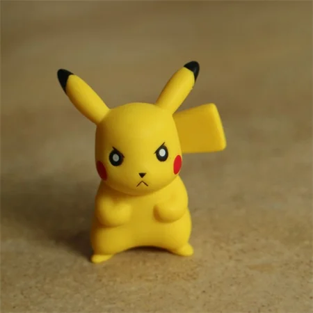 4 см Riolu Fennekin Torchic Chespin аниме мультфильм экшн и игрушки Фигурки Коллекция Модель игрушки Кен Ху магазин pks - Цвет: Красный