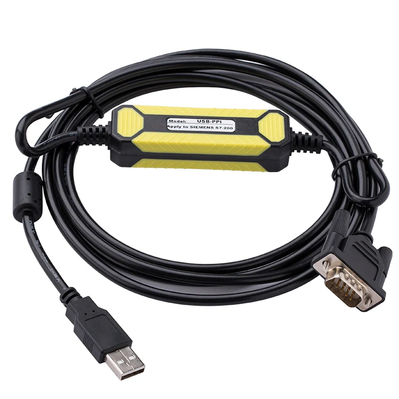1 шт. USB-PPI USB/кабель программирования PPI для Siemens S7-200 PLC, PC/PPI(PCPPI) USB версия 6ES7 901-3DB30-0XA0 Win7 Wincc Runtime