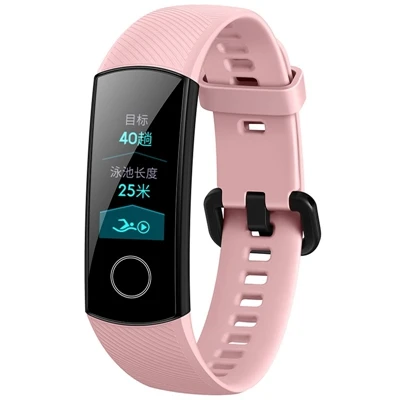 huawei Honor Band 4 умный Браслет цветной экран сенсорный монитор сердечного ритма во время сна huawei Honor Band 5 стандартная версия - Цвет: Honor band 4 Pink