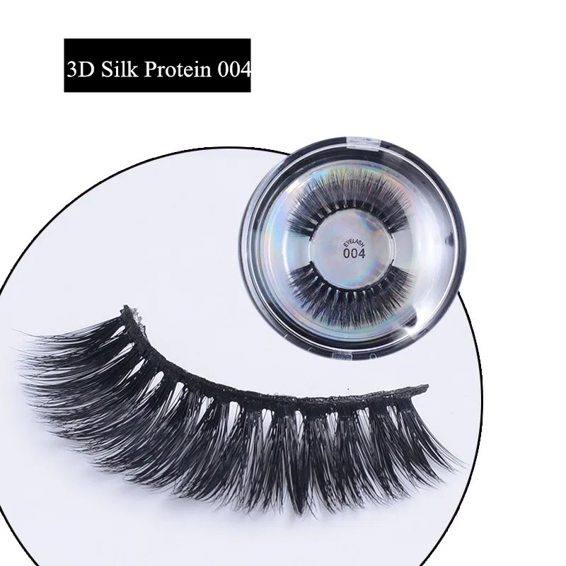 

3D Silk Eyelashes Handmade Full Strip Lashes Natural False Eyelashes Makeup Silk Eye Lashes 3D Ipek Kirpik Silk Lashes