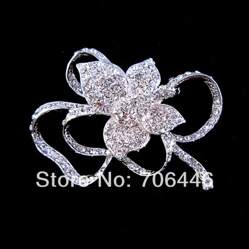 К требованиям заказчика Сверкающие Серебряный тон Ясно Украшенные стразами