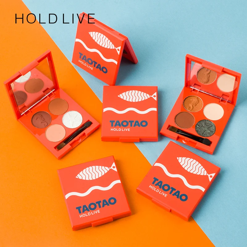 HOLD LIVE 6 цветов Палитра теней для век макияж мерцающий матовый Пигмент Тени