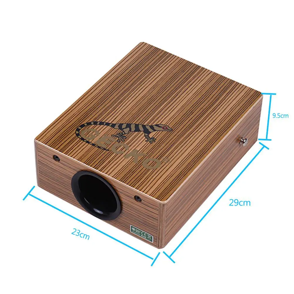 GECKO C 68Z Cajon барабан для путешествий портативный деревянный ручной ударный