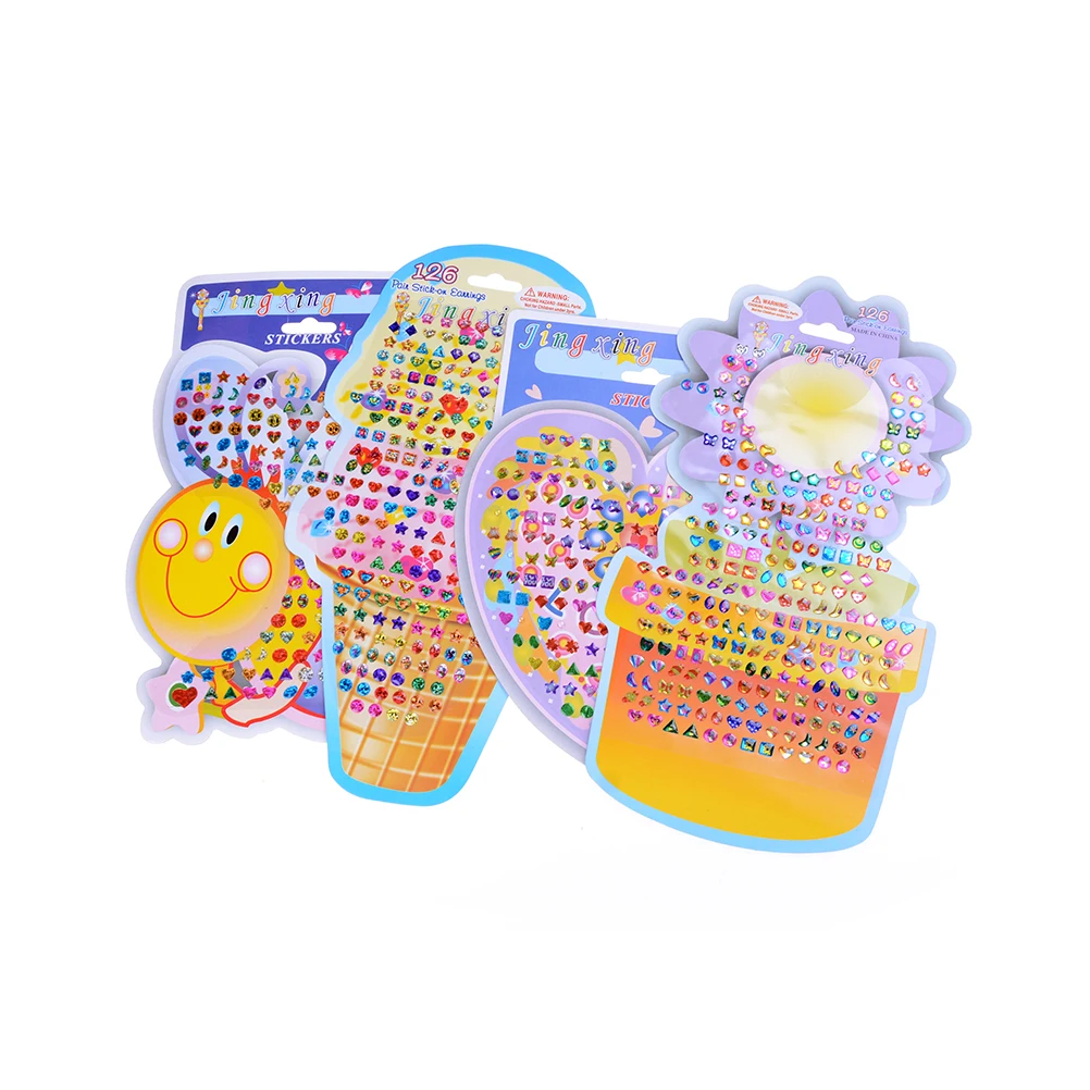 Conjunto de 4 unids/set de joyer&iacute;a para fiesta, barra de cristal de pl&aacute;stico, bolsa de cuerpo de juguete-0