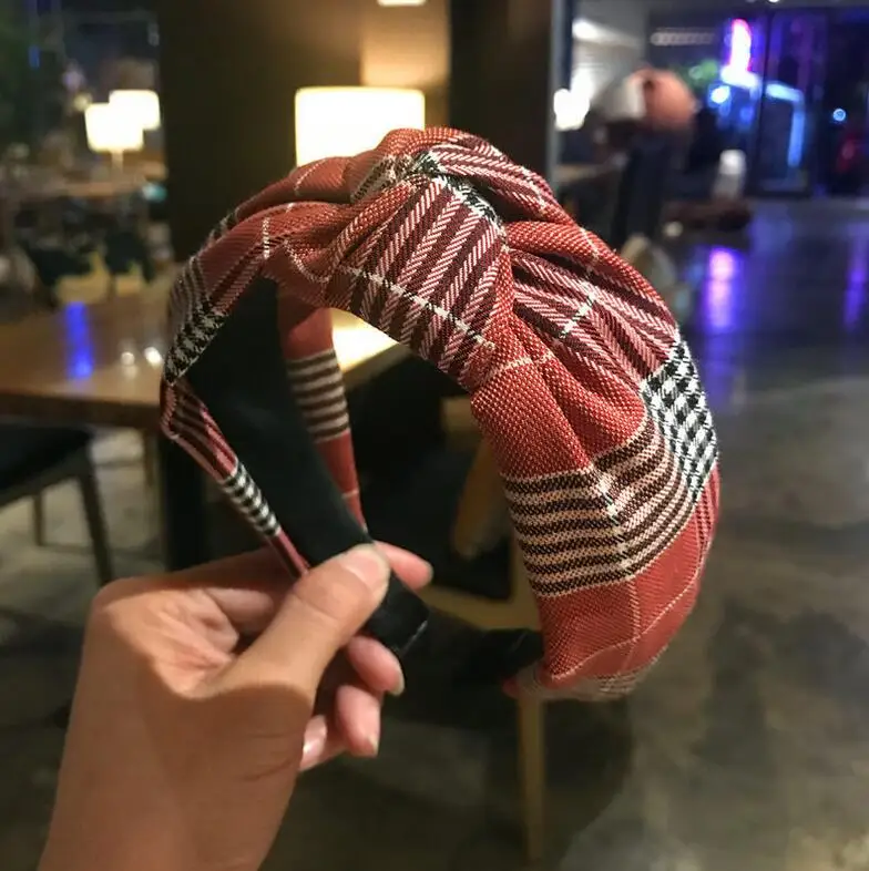 Ювелирные изделия ретро Залп сетки повязка на голову Средний узел hairwear 5 видов