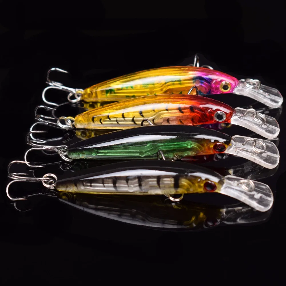 1 шт. блесна рыболовные приманки 6 цветов рыболовная приманка на окуня 7 см/3 9 г