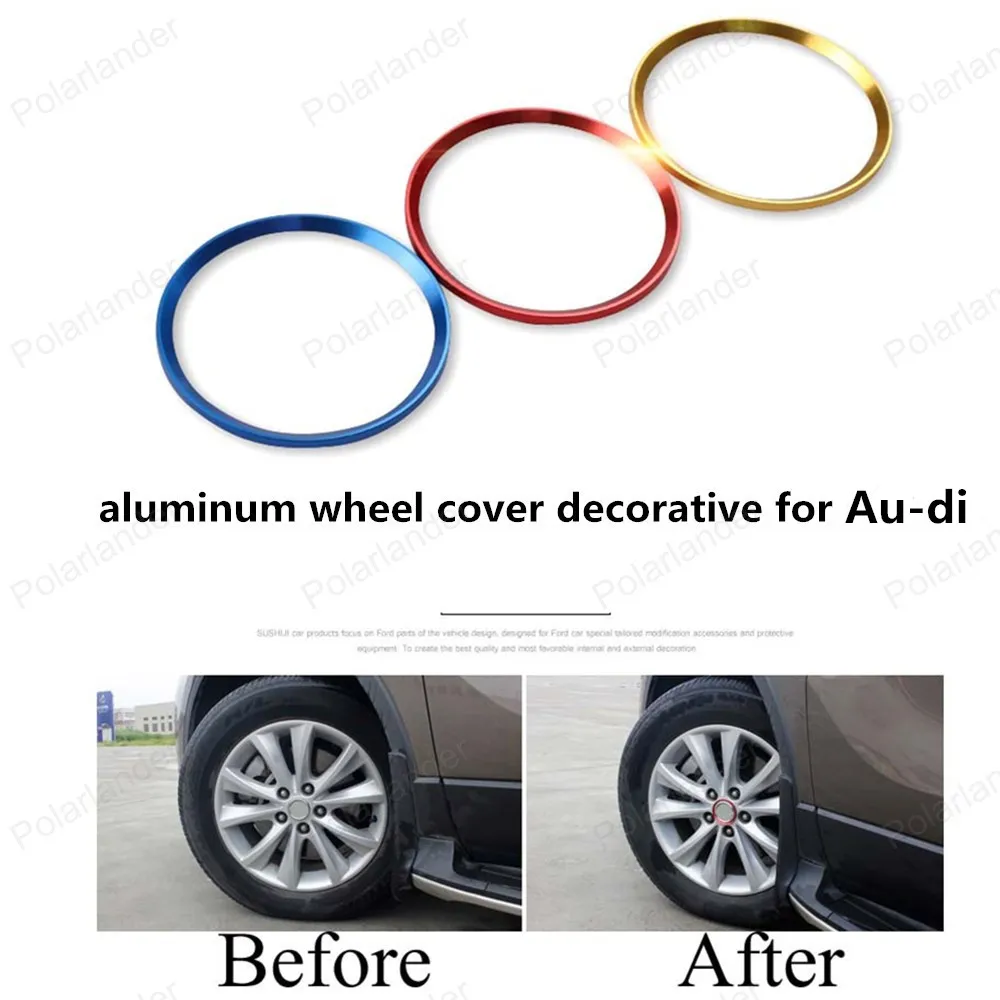 

Wheel cover decorative circle A-udi exclusive wheel decorative circle Wheel cover decorative circle for Au-di