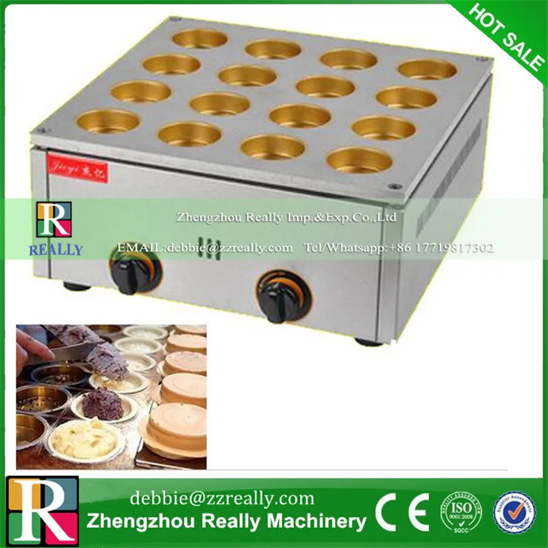 

16 pcs coppe hole Gas red bean cake machine; wheel bread machine; bread oven