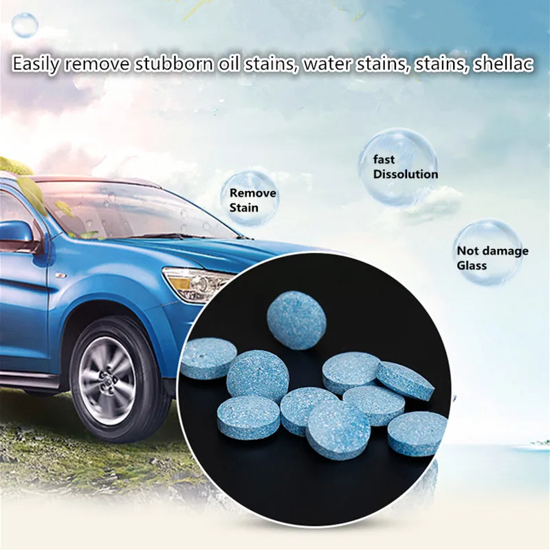 6 шт. автомобильные аксессуары для очистки лобового стекла автомобиля очиститель