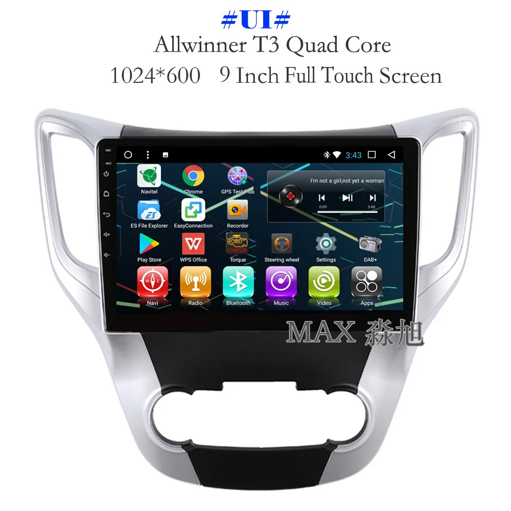 MAX Android 8.1.0 GPS Navigation System Car DVD Player For Changan CS35 / Chana Radio RDS Free Maps 4G WiFi Bluetooth | Автомобили и