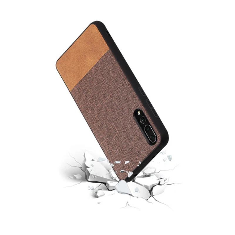 Case For Huawei Y9 2018 PU Leather Soft Silicone Full Back Cover enjoy 8 Plus Phone Cases cover |
