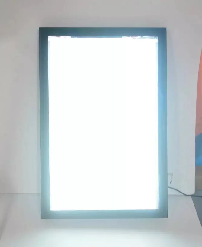 6 шт. тонкая алюминиевая защелкивающаяся рамка Led Меню доска для ресторана