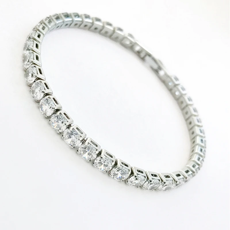 Модный 1 шт горячий серебристый/цепь из золотого сплава простой браслет унисекс