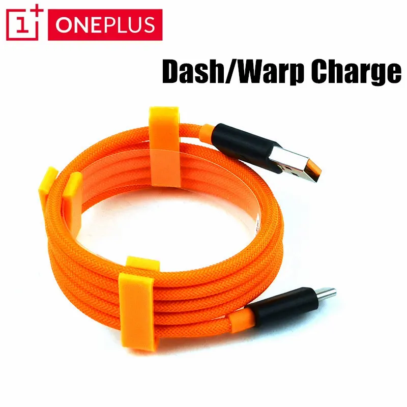 Кабель OnePlus 6 t, кабель Oneplus 7 7t pro 6 5t 5 3t 3 Dash Warp, зарядное устройство USB, подлинный нейлоновый кабель mlaren для быстрой зарядки типа c