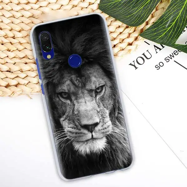 05 Большой лев тигр Животные чехол для Xiaomi Redmi Note 7 Pro 7 6 5 плюс 5A 6A 4X S2 GO Pocophone F1 Футляр для телефона - Цвет: 05