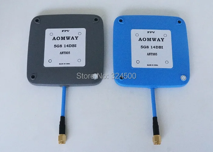 Aomway 5 8 ГГц 14dBi с высоким коэффициентом усиления Мини Панель антенна для FPV