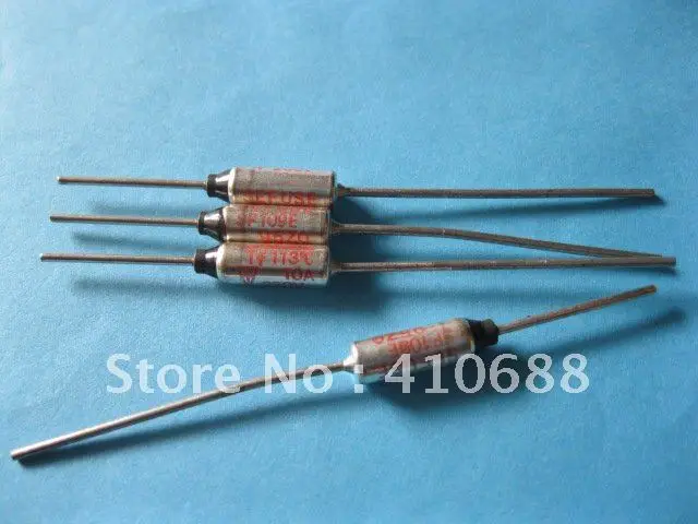 Термальный предохранитель Microtemp 113C TF отсек 250V 10A диаметр 4 2 мм 30 шт в партии