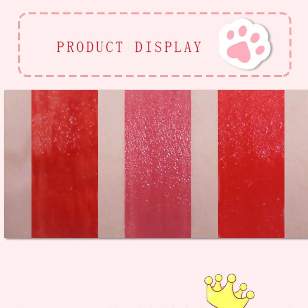 Набор помад 3 цветов восхитительная губная помада с котом стойкие увлажняющие