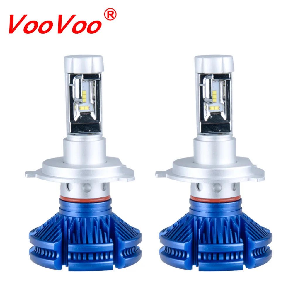 VooVoo H7 Светодиодные Автомобильные фары 50 Вт 12000LM H4 H1 H3 H11 9005 HB3 9006 HB4 9012 светодиодные