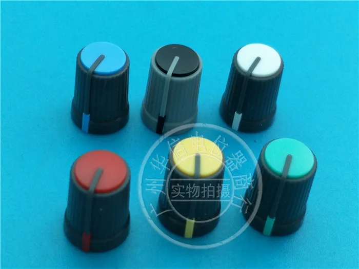 10 шт. полуосевой потенциометр серая ручка