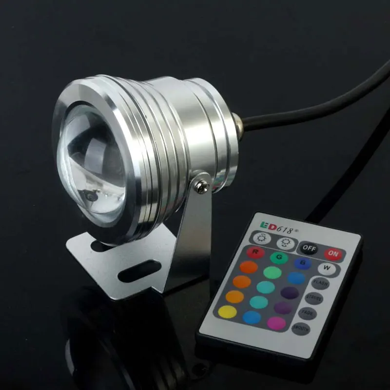 Подводные светильники для бассейна IP68 10 Вт RGB Освещение фонтанов аквариума