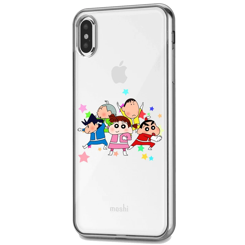Мягкий ТПУ Стильный чехол для iphone 4S 5C XS MAX XR 6 7 8PIUS 6S PLUS 5 SE телефона Crayon Shin