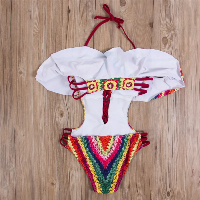 2018 горячая Распродажа женские бикини цельные Новые Сексуальные цветные