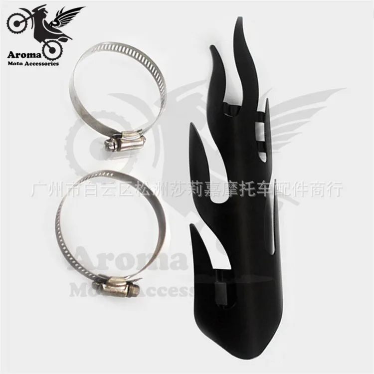 Индивидуальная огненная стильная мотоциклетная выхлопная крышка глушителя для