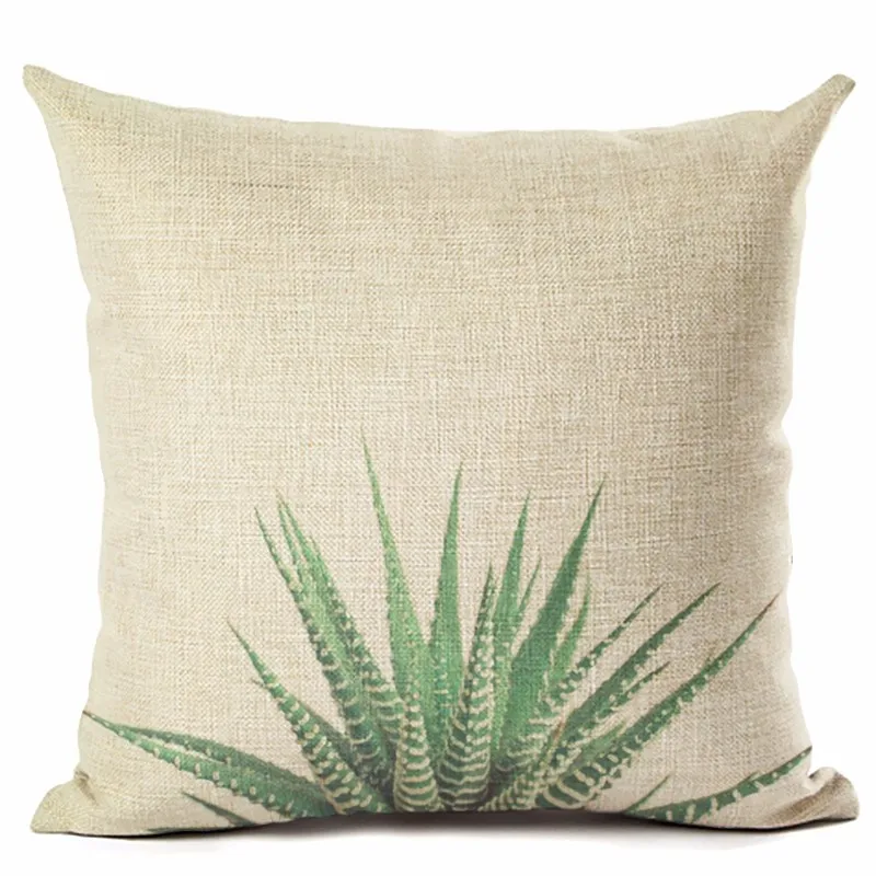 Новое поступление суккулентов Чехлы для подушек декоративные диван Пледы
