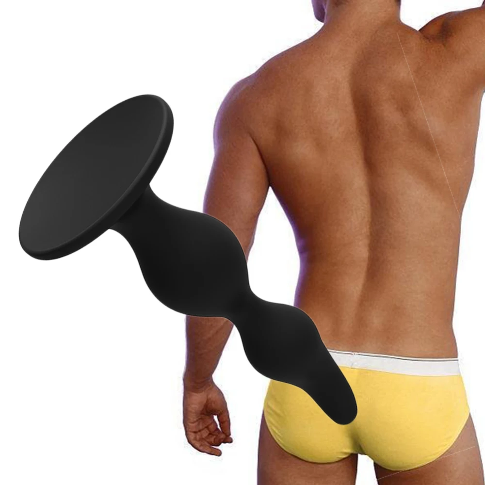 Женские Пары Анальная пробка присоска для мужчин массажер простаты Женский G