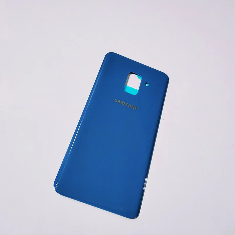 Синий Для samsung Galaxy A8 задняя крышка Задняя Дверь Корпус чехол крышка батареи Замена для Galaxy A8 A530 A530F чехол для телефона - Цвет: Синий