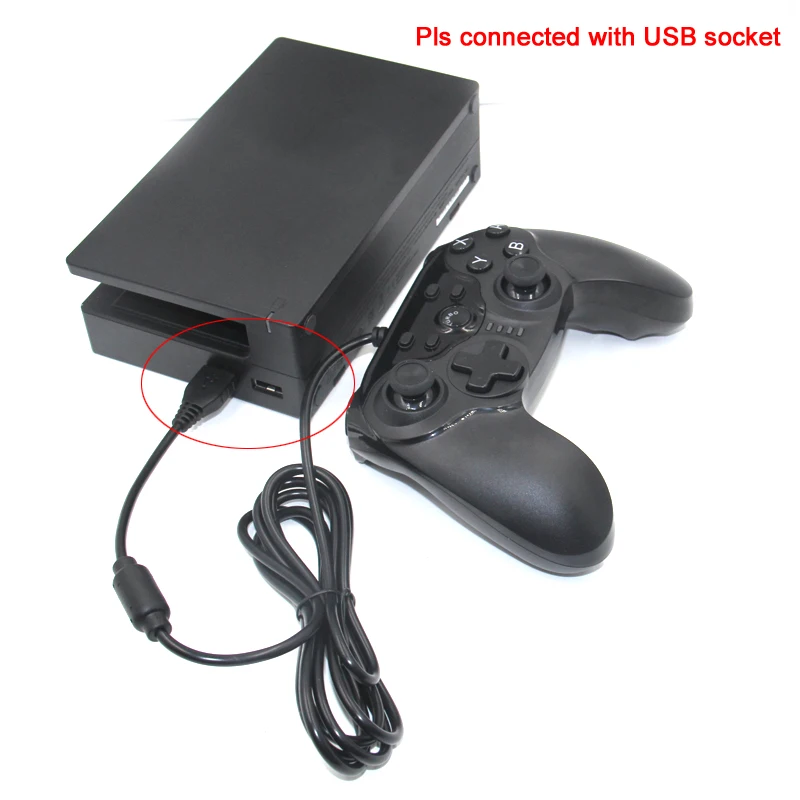 Двойной вибромотор USB проводной контроллер геймпад для Nintendo navd переключатель NS