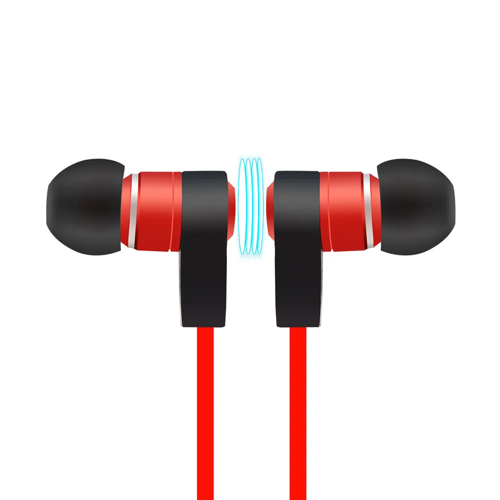 Наушники вкладыши Bluetooth Беспроводные стереонаушники с басами спортивные
