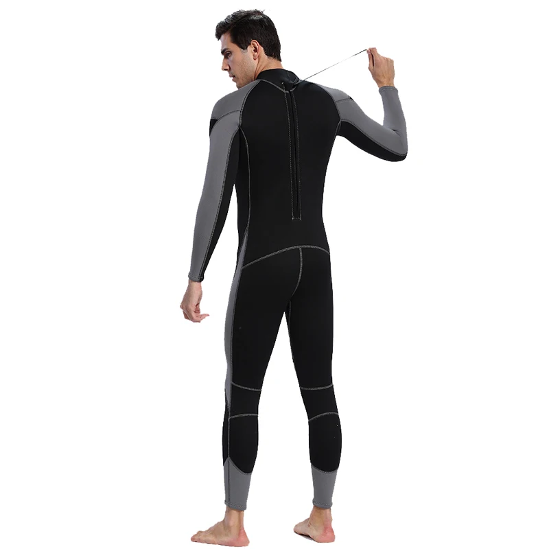 

Spearfishing Wetsuits Men's Premium Neoprene 3mm Full Suit For Diving Snorkeling Kiteboarding Wakeboarding Kayaking Canoeing