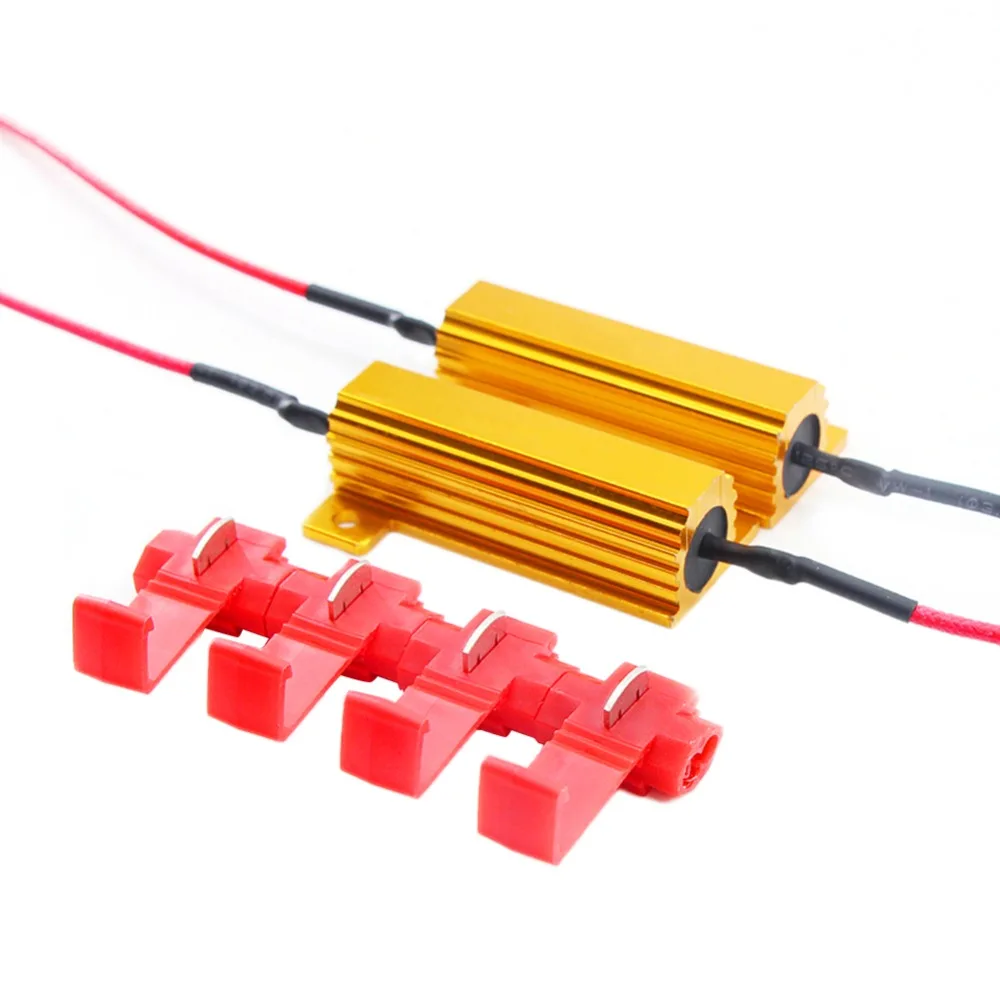 2 шт. 12V светодиодный Предупреждение светильник компенсатор сопротивления